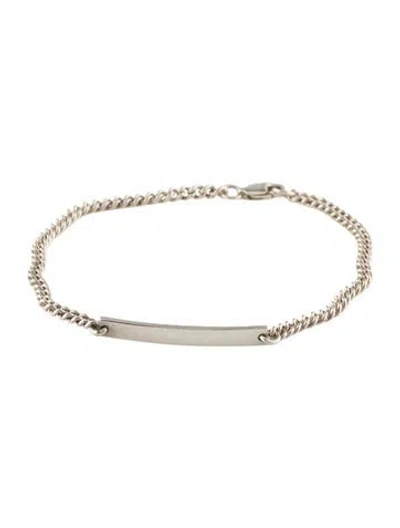 Pre-owned Ralph Lauren Id Link Bracelet, 6.5" In Multi