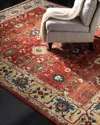 Ralph Lauren Ines Power-loomed Rug, 6' X 9' In Multi