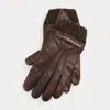 Ralph Lauren Insulated Burnished Sheepskin Gloves