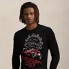 Ralph Lauren Intarsia-knit Race Car Cotton Sweater