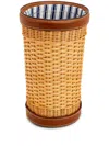 Polo Ralph Lauren Interwoven Raffia Vase In Neutrals