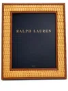 Polo Ralph Lauren Interwoven Rattan Picture Frame In Neutrals
