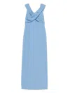 Ralph Lauren Irene Maxi Dress In Blue