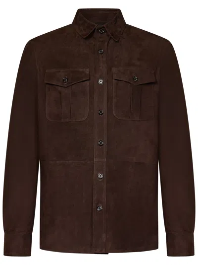 Ralph Lauren Jacket In Brown