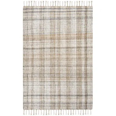 Ralph Lauren Jahi Lauren  Hand Loomed Pet Yarn/cotton Plaid Rug In Autumn