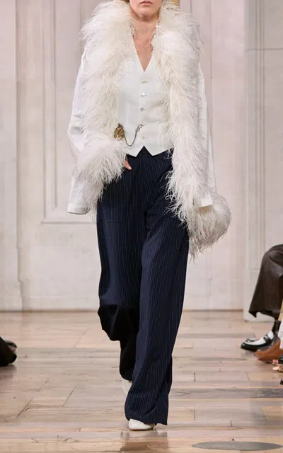 Ralph Lauren Jaiden Ii Tailored Vest In White