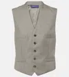 Ralph Lauren Jaiden Wool Vest In Multi