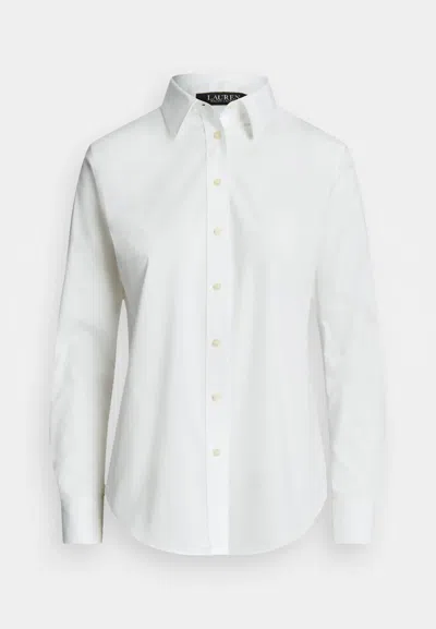 Polo Ralph Lauren Women White Logo Shirt