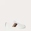 Ralph Lauren Janson Ii Color-blocked Leather Sneaker