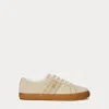 Ralph Lauren Janson Ii Suede & Nappa Leather Sneaker