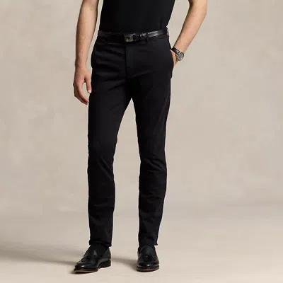 Polo Ralph Lauren Jarrett Stretch Slim Fit Sateen Pant In Polo Black