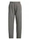 Ralph Lauren Jeanne Hose Mit Falten In Gray