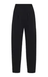 Ralph Lauren Jeanne Straight-leg Wool Pants