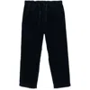 Polo Ralph Lauren Easy Pant Pleated 8w Corduroy Clothing In Blue