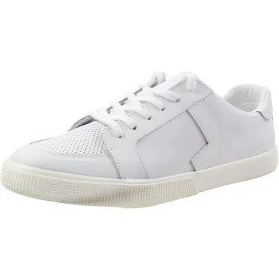 Ralph Lauren Jennefer Womens Perforated Leather Casual And Fashion Sneakers