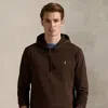 Ralph Lauren Jersey Hooded T-shirt In Brown