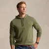 Polo Ralph Lauren Jersey Hooded T-shirt In Garden Trail