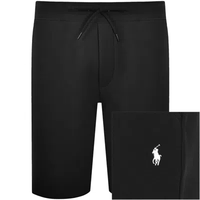 Ralph Lauren Jersey Sweat Shorts Black