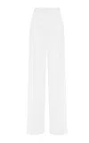 Polo Ralph Lauren Jody Mid-rise Cotton Straight-leg Pants In White