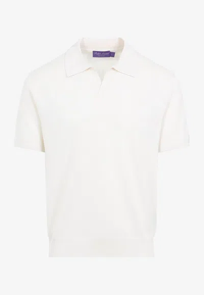 Polo Ralph Lauren Johnny Short-sleeved Polo T-shirt In Cream