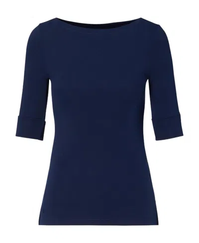 Ralph Lauren Judy Medium-sleeve T-shirt In Blue