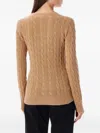 Ralph Lauren Julianna-long Sleeve-pullover In Brown