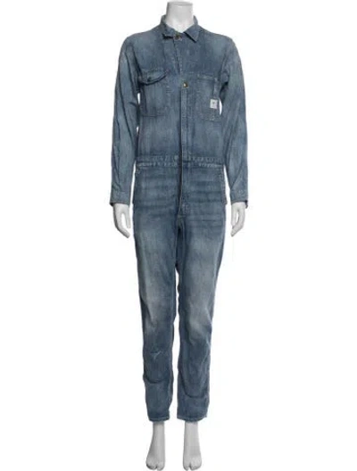 Pre-owned Ralph Lauren Jumpsuit In Blue
