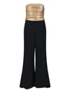 Ralph Lauren Jumpsuit Dress With Bow In Black