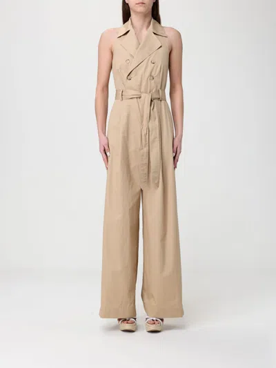 Ralph Lauren Jumpsuit Woman Lauren  In Neutral