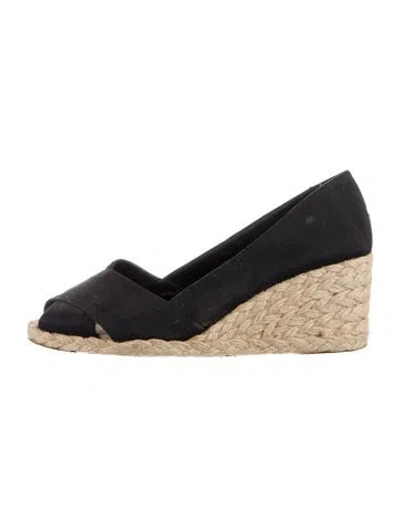 Pre-owned Ralph Lauren Jute Pumps In Blue