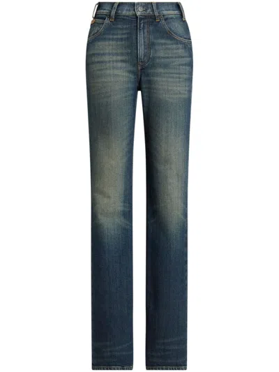 Polo Ralph Lauren Kaida Boot Cut Jeans In Blue