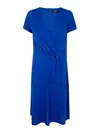 Ralph Lauren Classic Elastic Trousers With Zip In Front In Blue