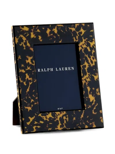 Ralph Lauren Katherine Tortoiseshell-effect Picture Frame In Black