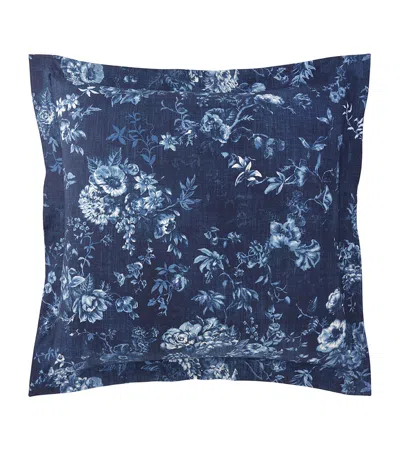 Ralph Lauren Kathryn Square Oxford Pillowcase In Blue
