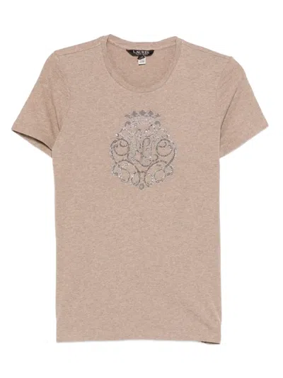 Ralph Lauren Katlin Short-sleeved T-shirt In Neutral
