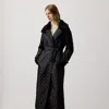 Ralph Lauren Kayleigh Quilted Twill Coat In Black