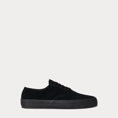 Ralph Lauren Keaton Suede Sneaker In Multi