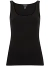 Ralph Lauren Stretch Tank Top In Schwarz