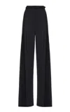 Ralph Lauren Kelsie Wide-leg Wool Pant