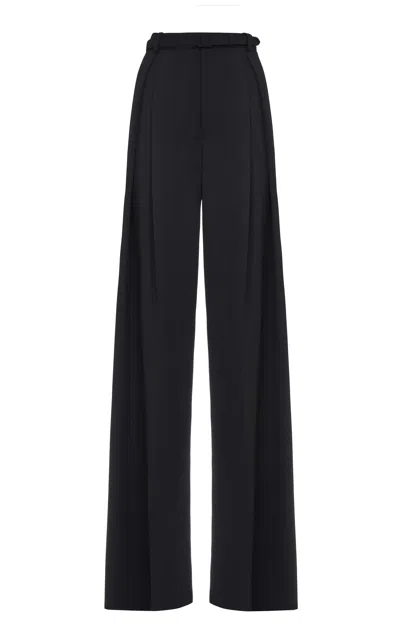 Ralph Lauren Kelsie Wide-leg Wool Pant