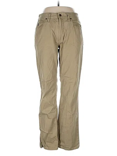 Pre-owned Ralph Lauren Khaki Pant In Brown