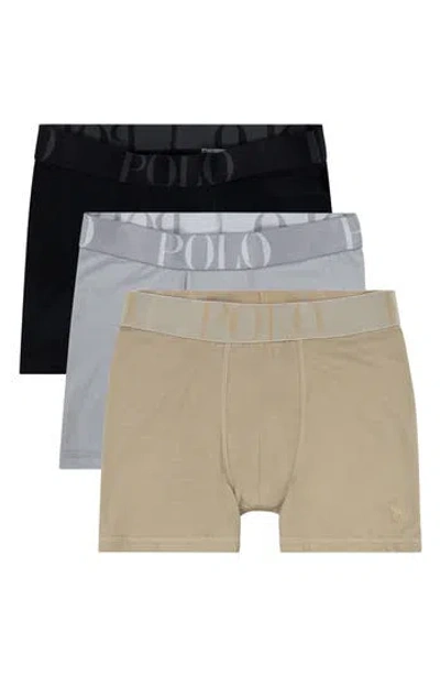 Ralph Lauren Kids' Assorted 3-pack Boxer Briefs In Multi