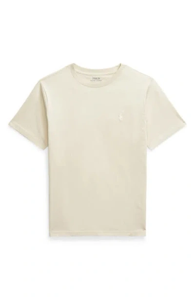 Ralph Lauren Kids' Cotton Crewneck T-shirt In White