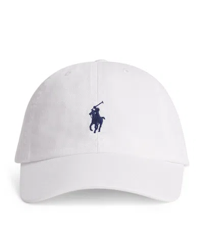 Ralph Lauren Kids Cotton Polo Pony Baseball Cap In Gray