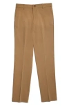Polo Ralph Lauren Ralph Lauren Kids' Flat Front Chino Pants In Tan