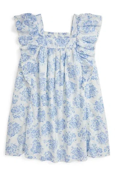 Ralph Lauren Kids' Floral Ruffle Dress In Multi