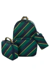 Ralph Lauren Kids' Striped Backpack, Lunch Box & Pencil Pouch