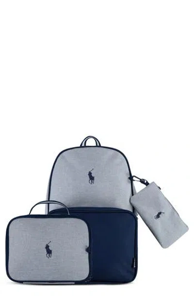 Ralph Lauren Kids' Striped Backpack, Lunch Box & Pencil Pouch