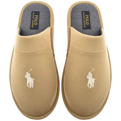 Ralph Lauren Klarence Slippers Beige