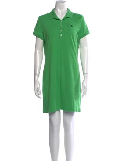 Pre-owned Ralph Lauren Knee-length Dress In Green